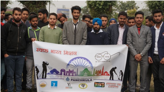 Swachh Bharat Mission by SMS in association with Municipal Corporation Panchkula