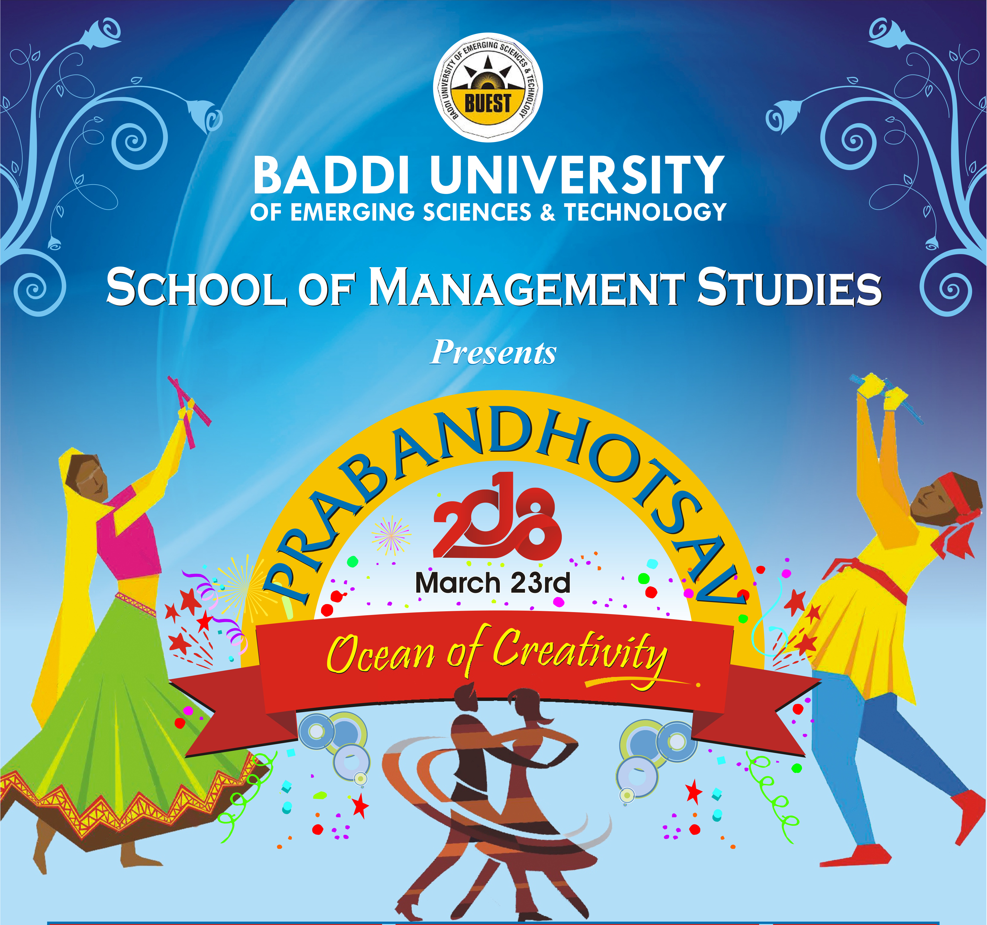 Management Fest ‘PRABADHOTSAV-OCEAN OF CREATIVITY’ – March 23, 2018