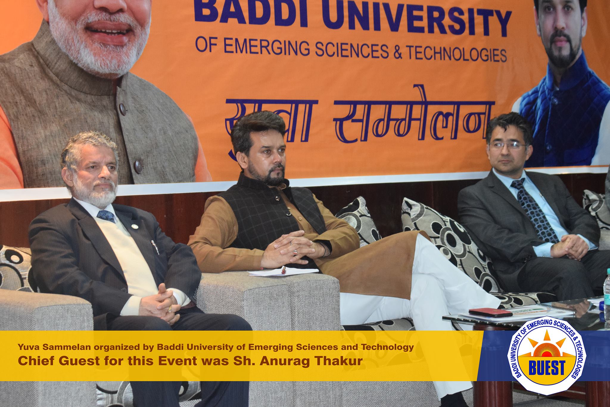 Yuva Sammelan Organized by Baddi University