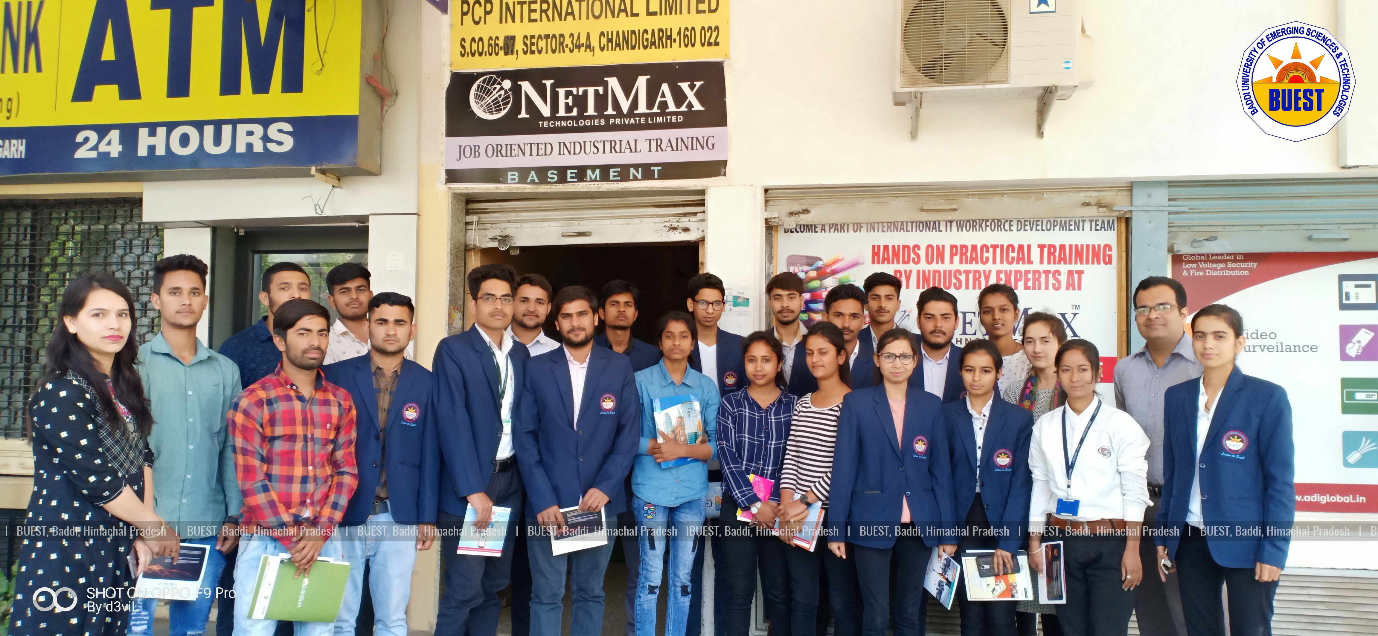 Educational tour was conducted to Netmax Technologies – Baddi University