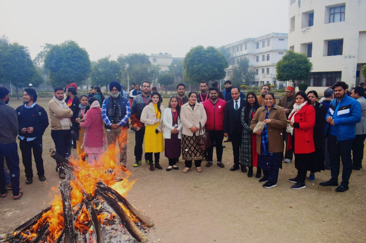 Lohri Celebration at Baddi University: A Festive Affair Uniting the University Community