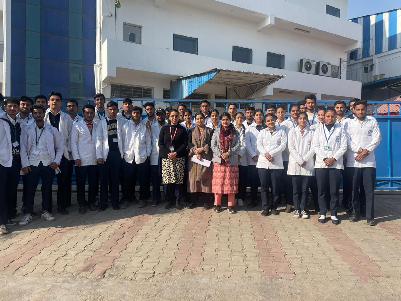 Industrial Visit Report of B. Pharmacy students at IBN Herbals