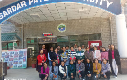 Educational visit to Sardar Patel University, Mandi