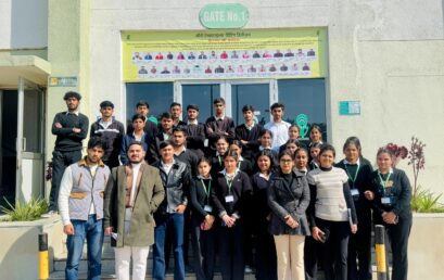 Industrial Visit to Vardhman Group by SMS Department for Bcom 1st year